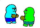site fight boxer hugs