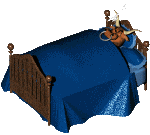 going to bed